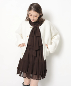 Rirandture(リランドチュール) |アンゴラコクーンニットジャケット