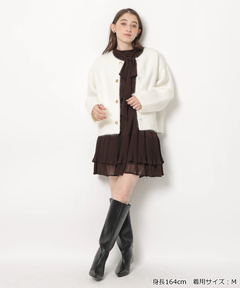 Rirandture(リランドチュール) |アンゴラコクーンニットジャケット