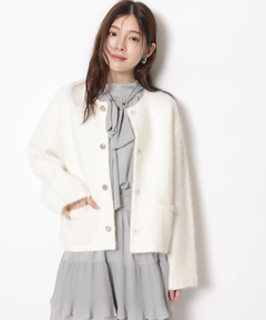 Rirandture(リランドチュール) |アンゴラコクーンニットジャケット