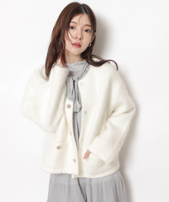 Rirandture(リランドチュール) |アンゴラコクーンニットジャケット