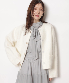 Rirandture(リランドチュール) |アンゴラコクーンニットジャケット