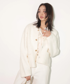 Rirandture(リランドチュール) |アンゴラコクーンニットジャケット