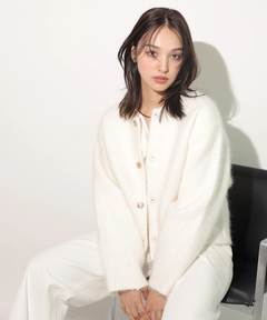 Rirandture(リランドチュール) |アンゴラコクーンニットジャケット