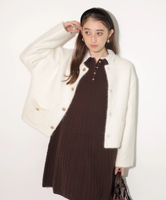Rirandture(リランドチュール) |アンゴラコクーンニットジャケット