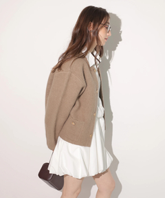 Rirandture(リランドチュール) |アンゴラコクーンニットジャケット