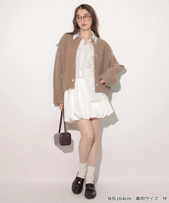 Rirandture(リランドチュール) |アンゴラコクーンニットジャケット