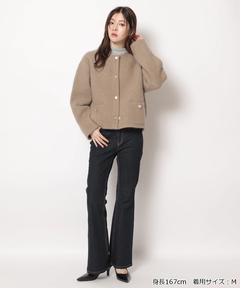 Rirandture(リランドチュール) |アンゴラコクーンニットジャケット