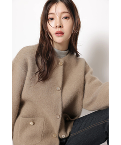 Rirandture(リランドチュール) |アンゴラコクーンニットジャケット