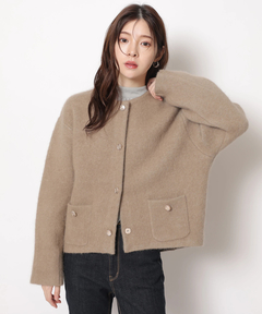 Rirandture(リランドチュール) |アンゴラコクーンニットジャケット