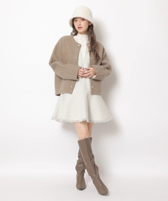 Rirandture(リランドチュール) |アンゴラコクーンニットジャケット