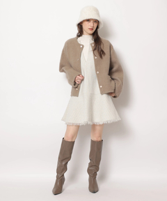 Rirandture(リランドチュール) |アンゴラコクーンニットジャケット