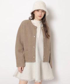 Rirandture(リランドチュール) |アンゴラコクーンニットジャケット