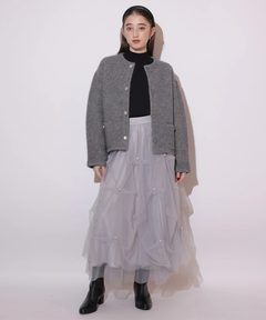 Rirandture(リランドチュール) |アンゴラコクーンニットジャケット