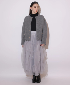 Rirandture(リランドチュール) |アンゴラコクーンニットジャケット