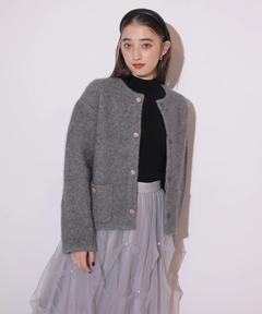 Rirandture(リランドチュール) |アンゴラコクーンニットジャケット