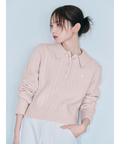 POLO BCSコラボ〉ウールカシミヤケーブルポロニット | ニット