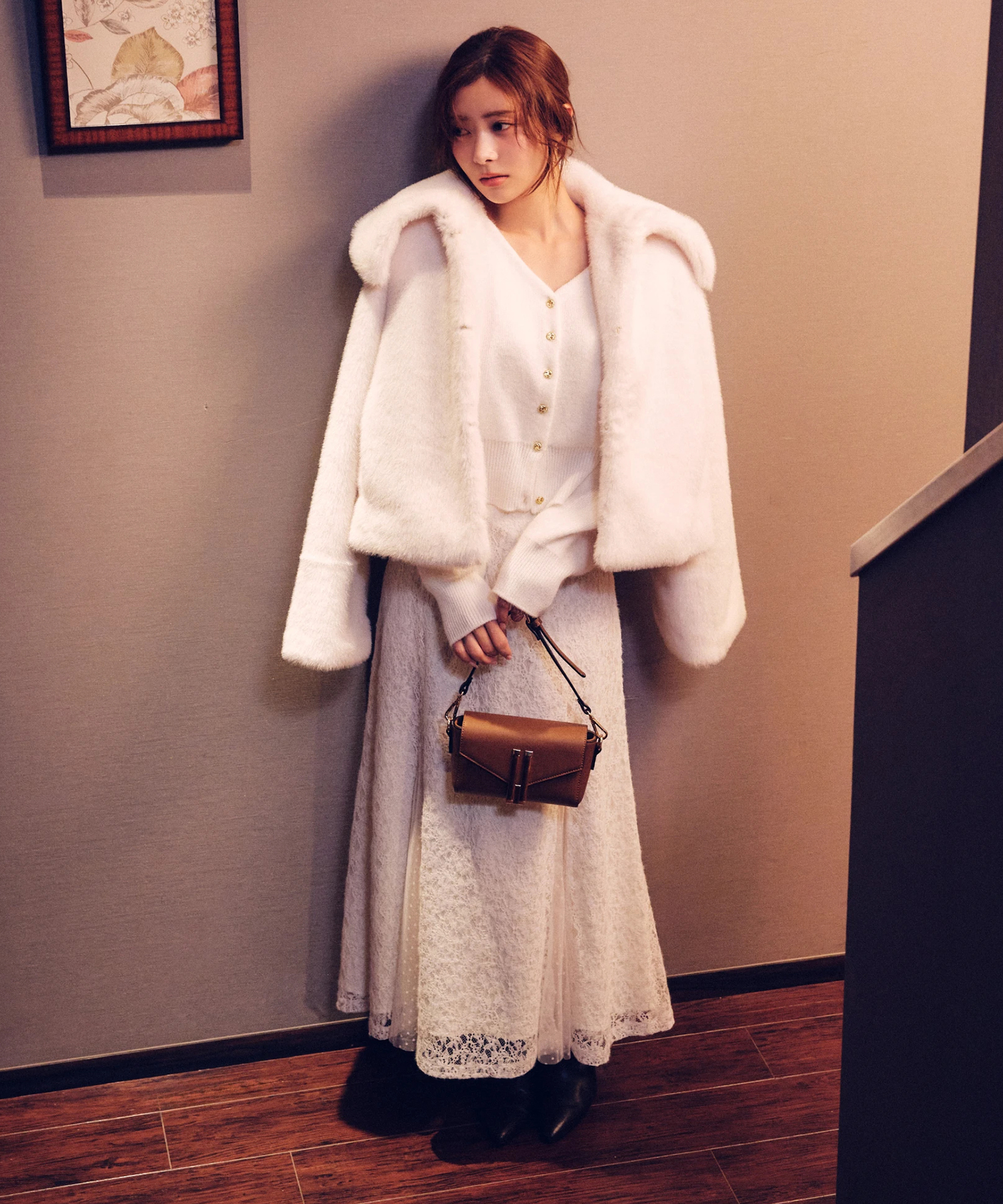 ワイドカラーファーコート | コート | Rirandture（リランドチュール