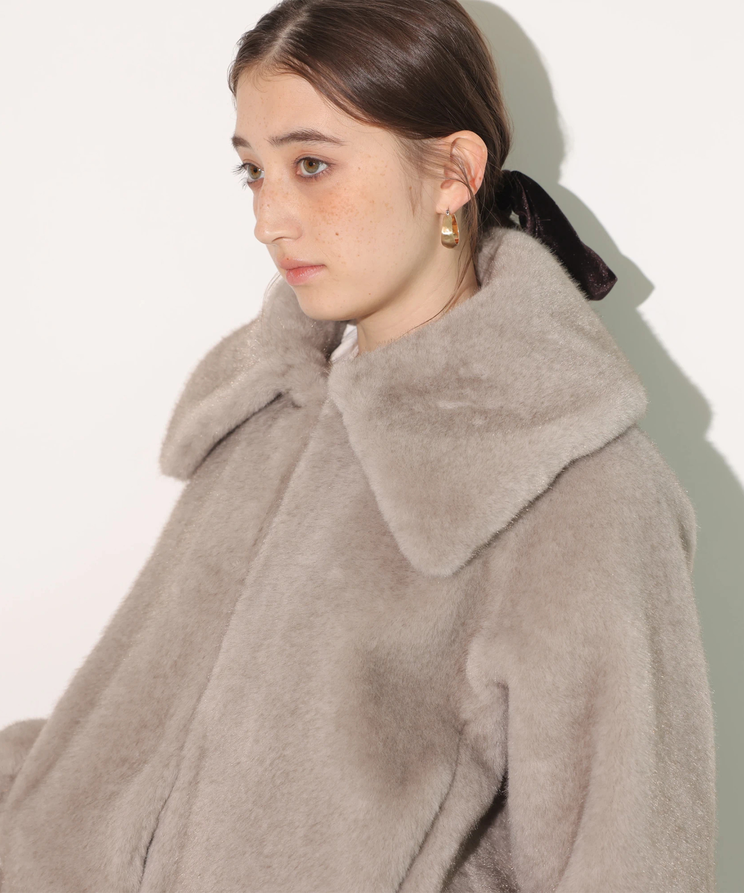 ワイドカラーファーコート | コート | Rirandture（リランドチュール