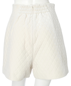 Rirandture(リランドチュール) |ハイウエストベロアショートパンツ