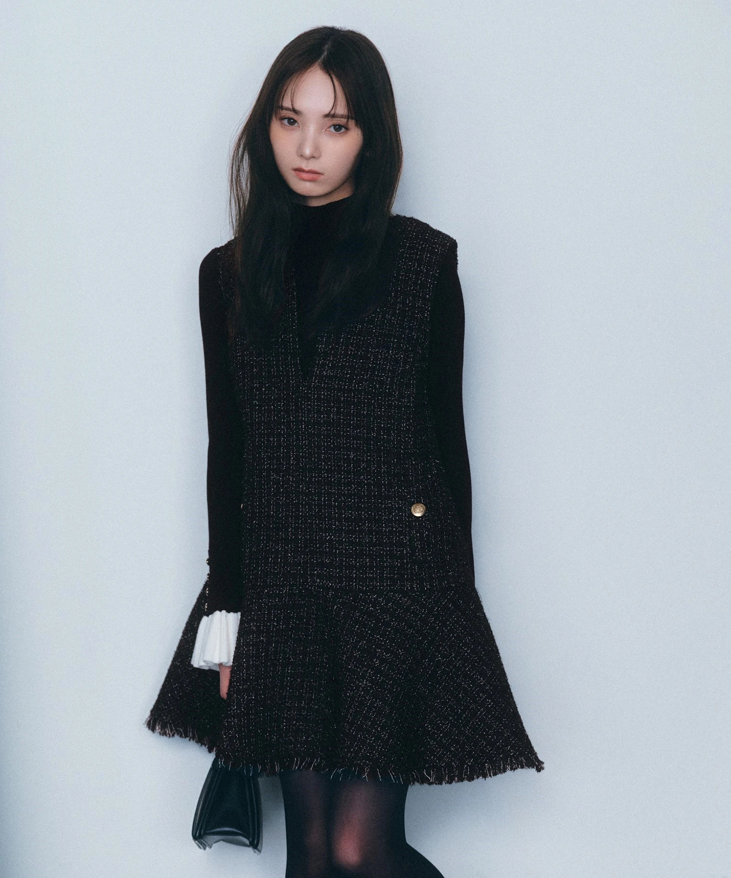 リランドチュール　ラインフレアワンピース Rirandture（リランドチュール）の「ラインフレアワンピース