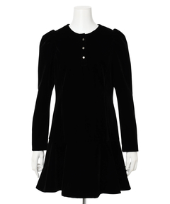 Rirandture(リランドチュール) |ベルベットカラーミニワンピース