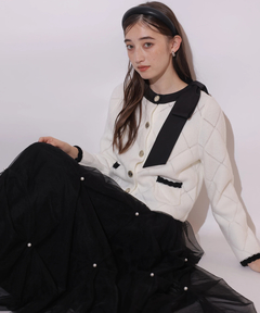 Rirandture(リランドチュール) |パールタッキングチュールスカート