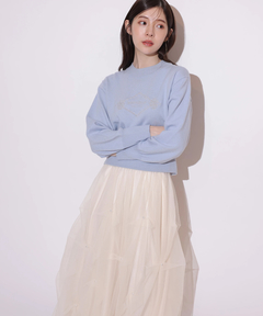 Rirandture(リランドチュール) |パールタッキングチュールスカート