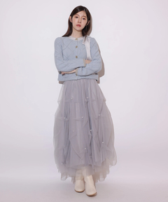 Rirandture(リランドチュール) |パールタッキングチュールスカート