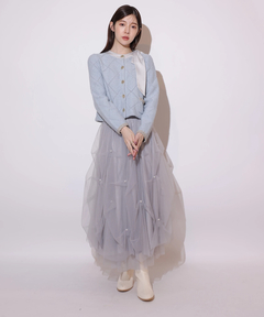 Rirandture(リランドチュール) |パールタッキングチュールスカート