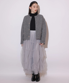 Rirandture(リランドチュール) |パールタッキングチュールスカート