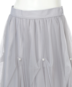 Rirandture(リランドチュール) |パールタッキングチュールスカート