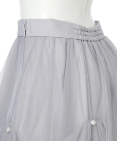 Rirandture(リランドチュール) |パールタッキングチュールスカート