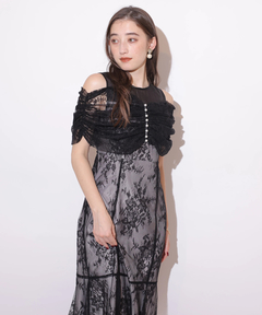 Rirandture(リランドチュール) |オフショルレースマーメイドワンピース