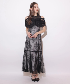 Rirandture(リランドチュール) |オフショルレースマーメイドワンピース