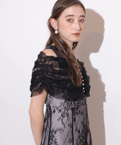 Rirandture(リランドチュール) |オフショルレースマーメイドワンピース