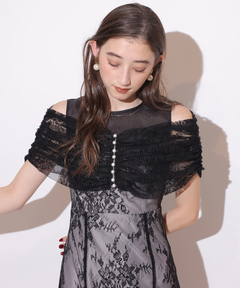 Rirandture(リランドチュール) |オフショルレースマーメイドワンピース