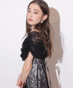 Rirandture(リランドチュール) |オフショルレースマーメイドワンピース