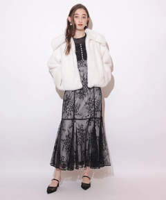 Rirandture(リランドチュール) |オフショルレースマーメイドワンピース