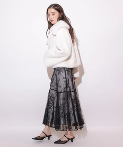 Rirandture(リランドチュール) |オフショルレースマーメイドワンピース