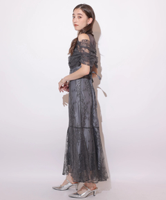 Rirandture(リランドチュール) |オフショルレースマーメイドワンピース