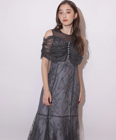 Rirandture(リランドチュール) |オフショルレースマーメイドワンピース