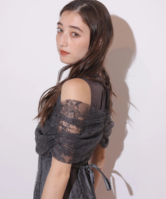 Rirandture(リランドチュール) |オフショルレースマーメイドワンピース