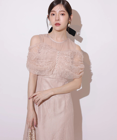 Rirandture(リランドチュール) |オフショルレースマーメイドワンピース