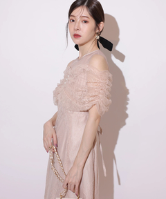 Rirandture(リランドチュール) |オフショルレースマーメイドワンピース