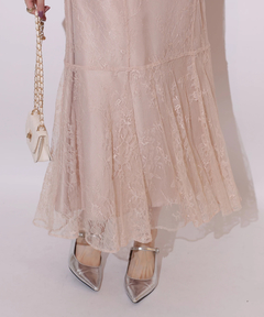 Rirandture(リランドチュール) |オフショルレースマーメイドワンピース