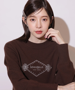 Rirandture(リランドチュール) |〈MARIEBELLEコラボ〉Emblem Logo Knit