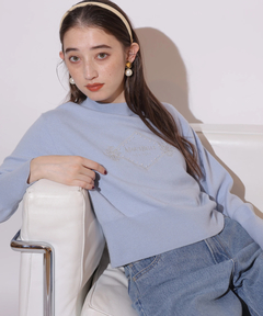 Rirandture(リランドチュール) |〈MARIEBELLEコラボ〉Emblem Logo Knit