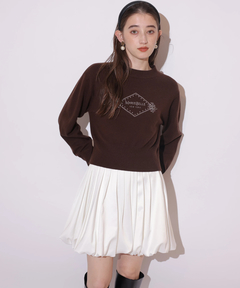 Rirandture(リランドチュール) |〈MARIEBELLEコラボ〉Emblem Logo Knit
