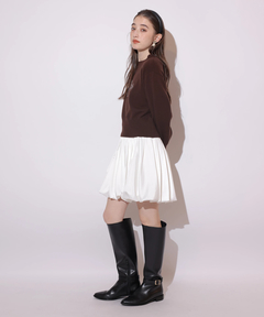 Rirandture(リランドチュール) |〈MARIEBELLEコラボ〉Emblem Logo Knit