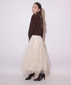 Rirandture(リランドチュール) |〈MARIEBELLEコラボ〉Emblem Logo Knit